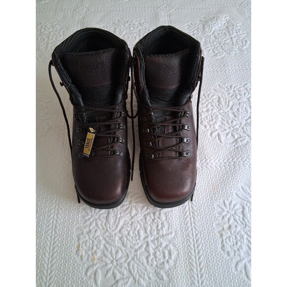 Men\'s Rocky Boots Astm F2413-18 Steel Size 13W  Dark Brown main image 4